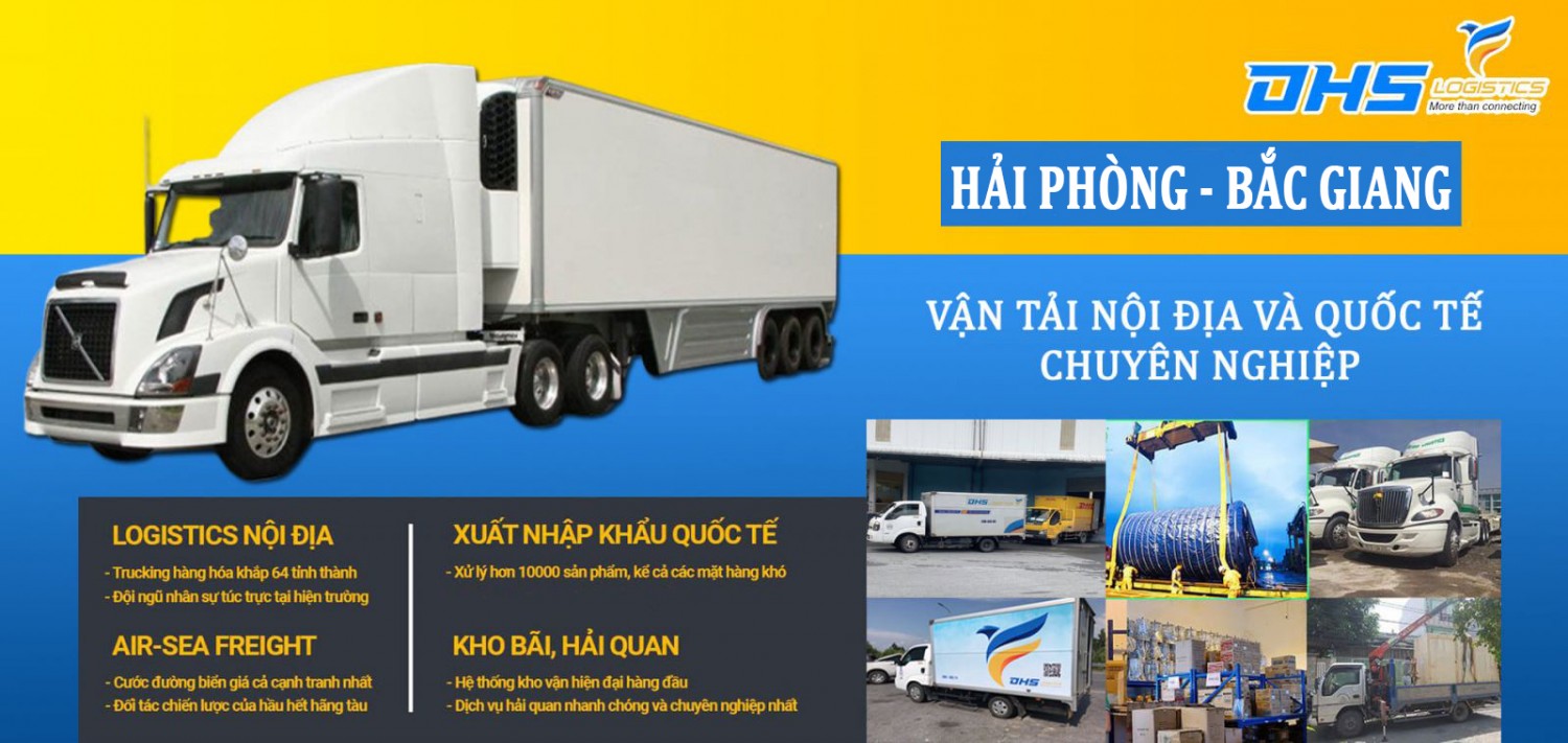 Gửi hàng vận chuyển Hải Phòng giao phát ship đi Bắc Giang chành nhà xe