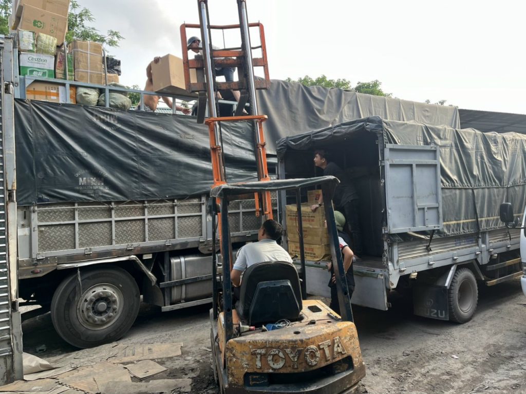 Chành nhà xe giao phát ship gửi hàng Trà Vinh vận chuyển đi Đông Hà Quảng Trị