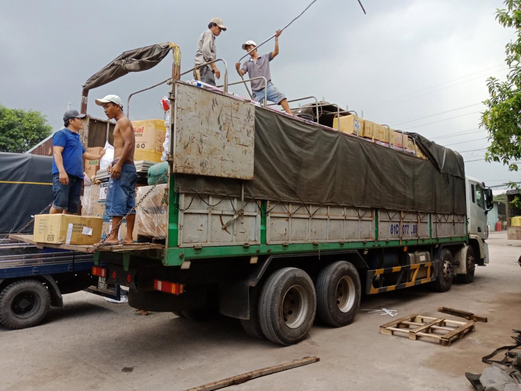 Chành nhà xe Tây Ninh đi Hải Dương gửi hàng vận chuyển giao phát ship